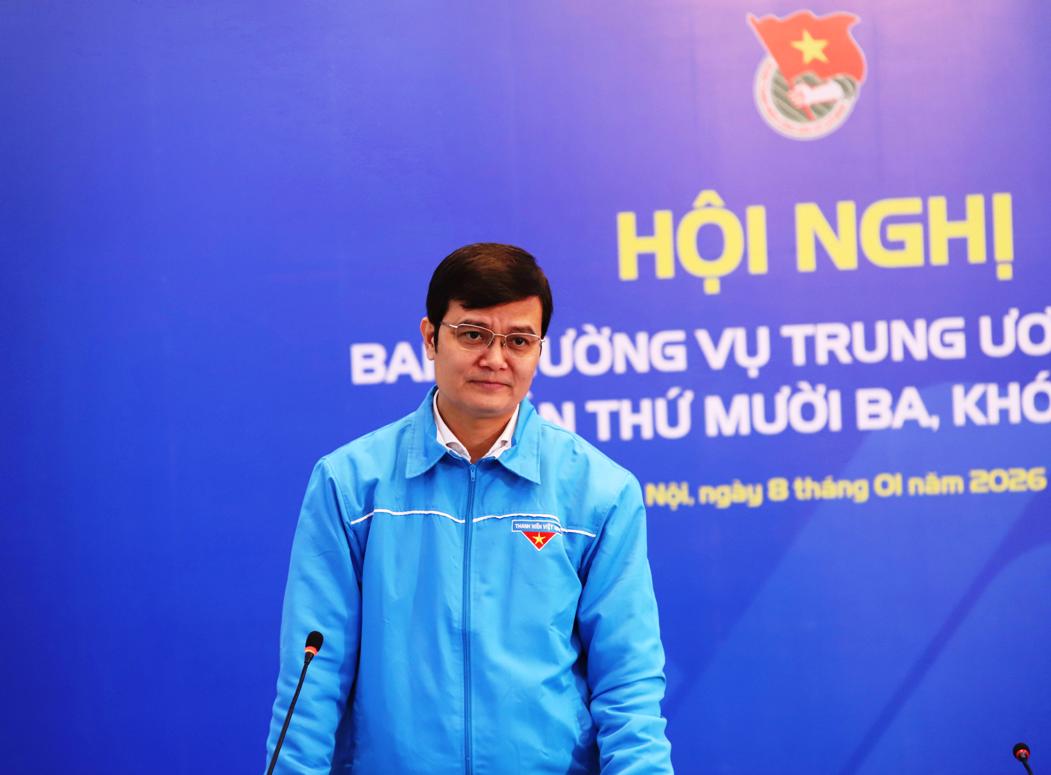 Khai mạc Hội nghị Ban Thường vụ Trung ương Đoàn lần thứ mười ba, khoá XII